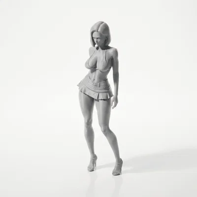 Mô hình tượng nữ tinh tế - Tệp STL in 3D sưu tầm