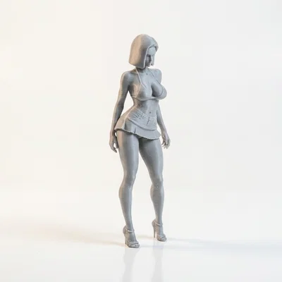 Mô hình tượng nữ tinh tế - Tệp STL in 3D sưu tầm