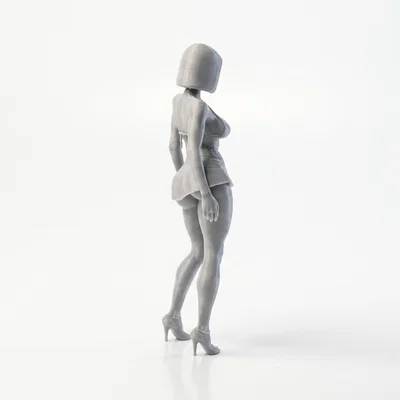 Mô hình tượng nữ tinh tế - Tệp STL in 3D sưu tầm