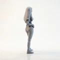 Mô hình nhân vật nữ trùm mũ (Hooded Female) - Tệp STL in 3D chất lượng cao - Thumbnail 3
