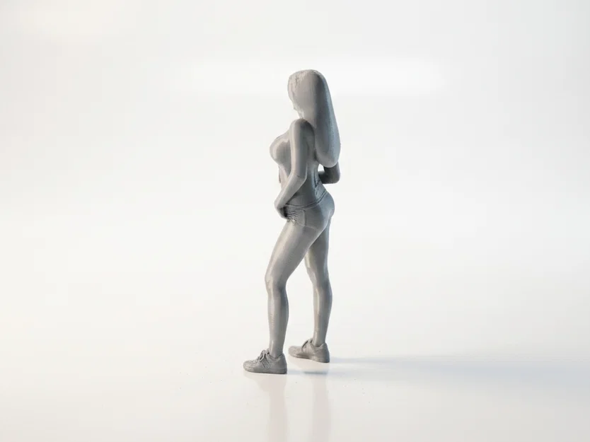 Mô hình nhân vật nữ trùm mũ (Hooded Female) - Tệp STL in 3D chất lượng cao - Image 4
