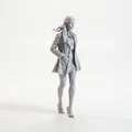 Mô hình 3D tượng nữ bác sĩ chuyên nghiệp có thể in ấn - Thumbnail 2