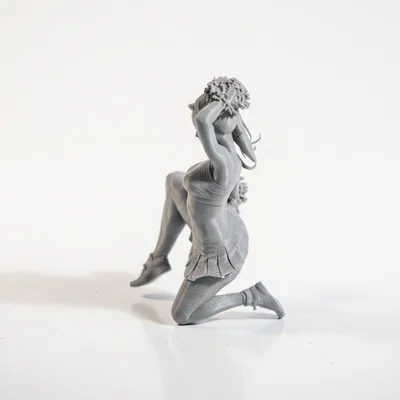 Mô hình 3D hoạt náo viên thể thao (Athletic Cheerleader)