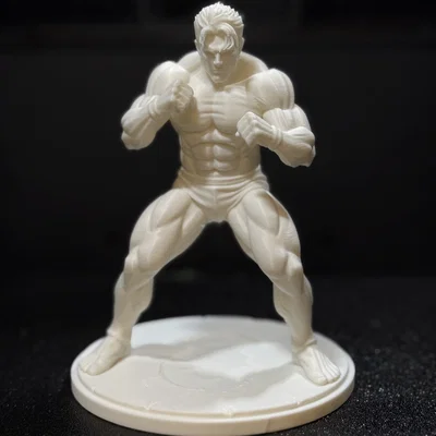Mô hình Muscle Man: Tượng người cơ bắp in 3D đầy uy lực