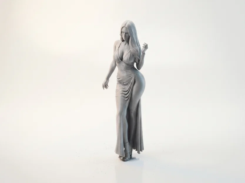 Mô hình tượng quý cô thanh lịch in 3D - Image 1