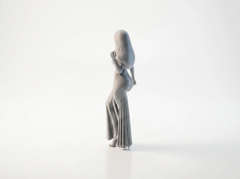 Mô hình tượng quý cô thanh lịch in 3D - Image 4