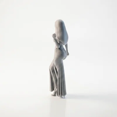 Mô hình tượng quý cô thanh lịch in 3D
