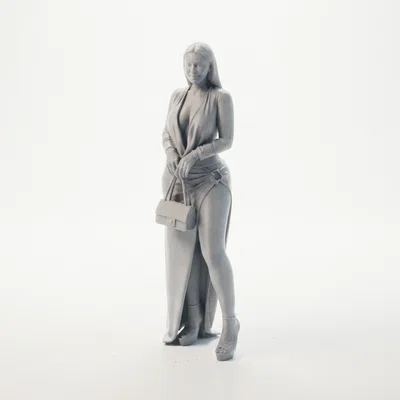 Mô hình tượng người phụ nữ thanh lịch - File in 3D (STL)