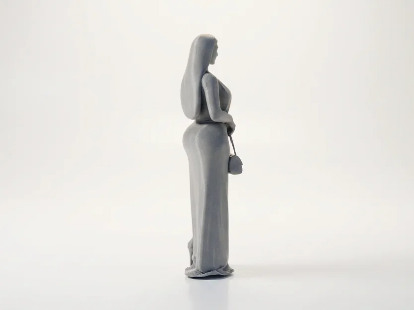Mô hình tượng người phụ nữ thanh lịch - File in 3D (STL) - Image 3