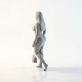 Mô hình tượng cô gái thời trang thanh lịch in 3D - Thumbnail 4