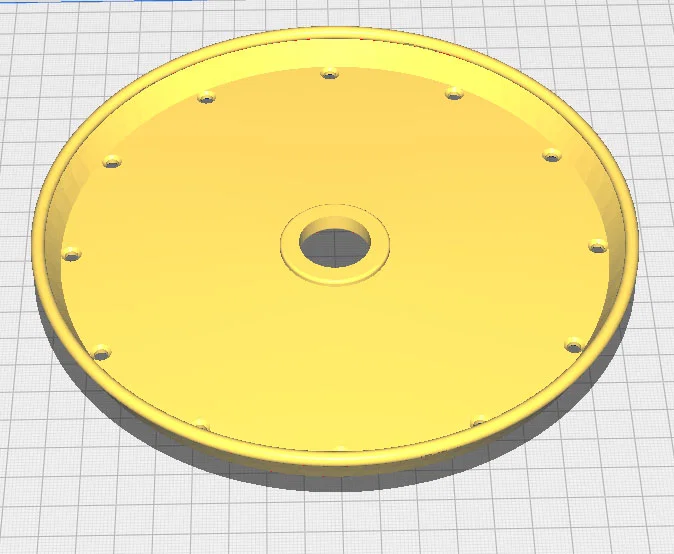 Khay hứng thức ăn cho máng chim Henry Bell in 3D - Image 1