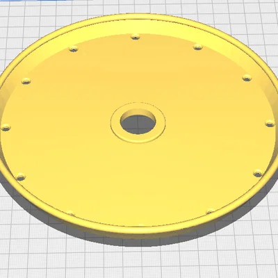 Khay hứng thức ăn cho máng chim Henry Bell in 3D