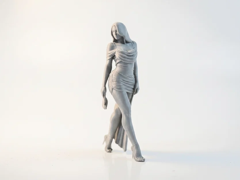 Mô hình tượng người phụ nữ thanh lịch - Tệp STL in 3D - Image 2