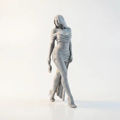 Mô hình tượng người phụ nữ thanh lịch - Tệp STL in 3D