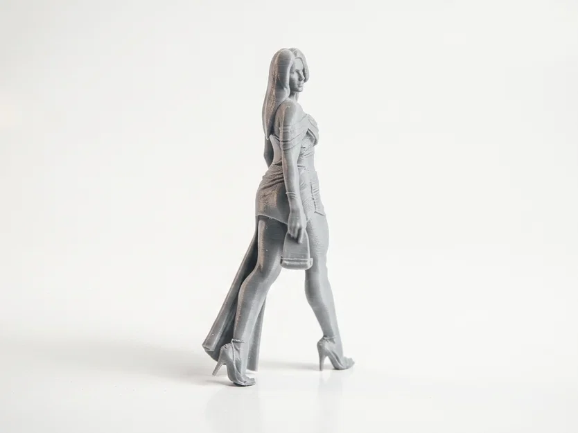 Mô hình tượng người phụ nữ thanh lịch - Tệp STL in 3D - Image 3