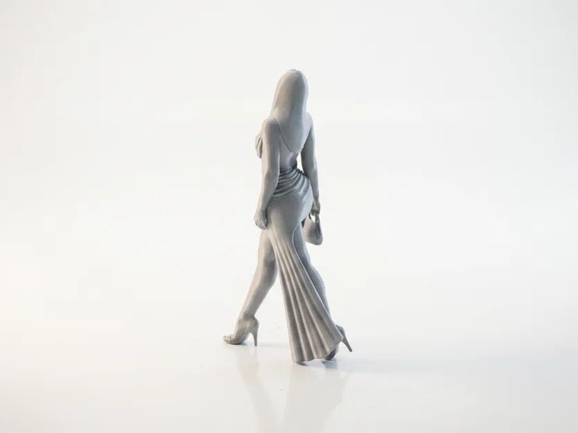 Mô hình tượng người phụ nữ thanh lịch - Tệp STL in 3D - Image 4