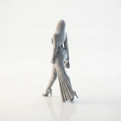 Mô hình tượng người phụ nữ thanh lịch - Tệp STL in 3D