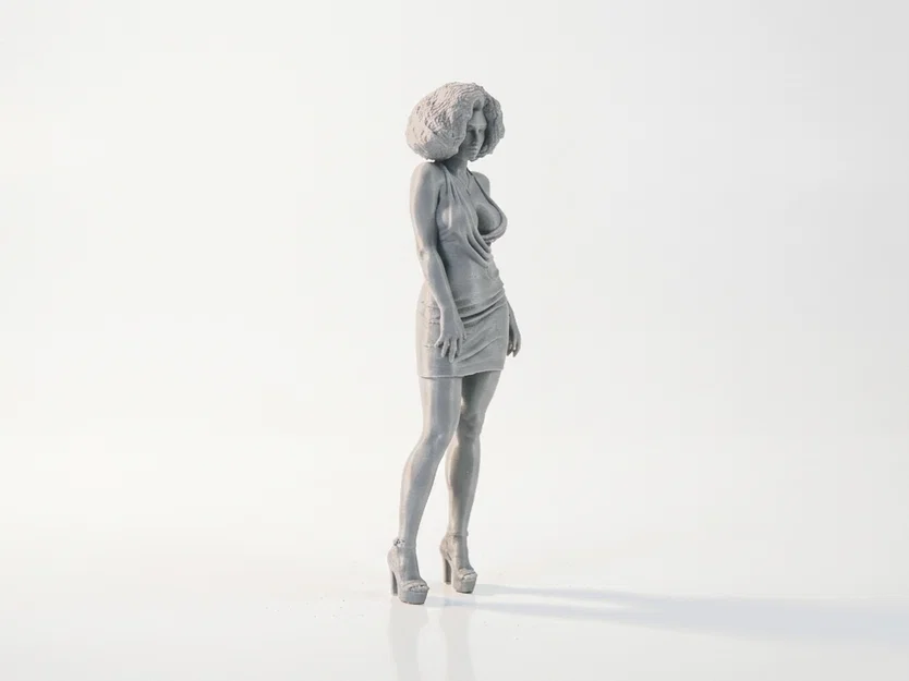 Mô hình Figurine Quý cô thanh lịch - File 3D in ấn chất lượng cao - Image 2