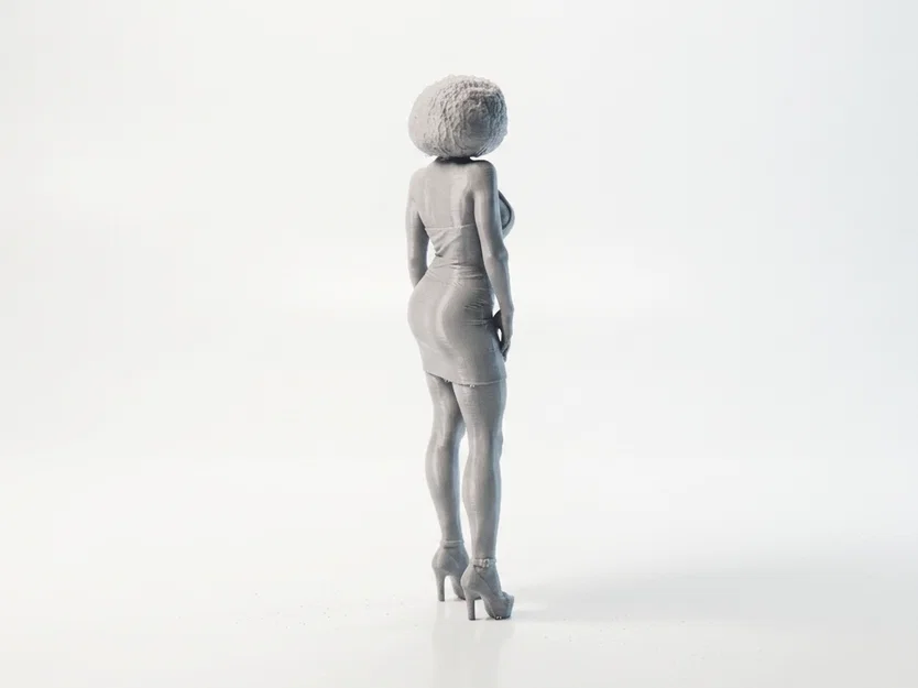 Mô hình Figurine Quý cô thanh lịch - File 3D in ấn chất lượng cao - Image 3