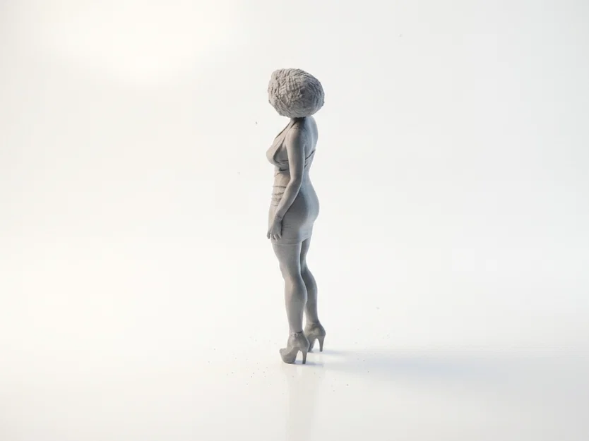 Mô hình Figurine Quý cô thanh lịch - File 3D in ấn chất lượng cao - Image 4