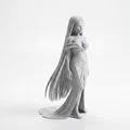Mô hình nhân vật nữ mặc váy thanh lịch - File in 3D - Thumbnail 2