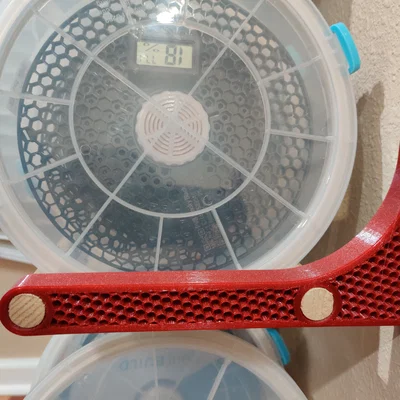 Hệ thống giá treo sợi in 3D (Filament Storage Rack System)