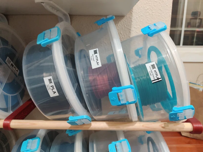 Hệ thống giá treo sợi in 3D (Filament Storage Rack System) - Image 4