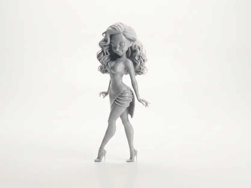 Mô hình tượng người phụ nữ nhảy múa đầy thanh lịch in 3D - Image 1