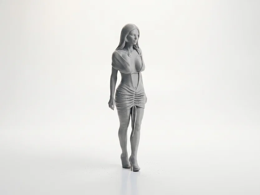 Mô hình in 3D: Tượng người phụ nữ thanh lịch - Image 2