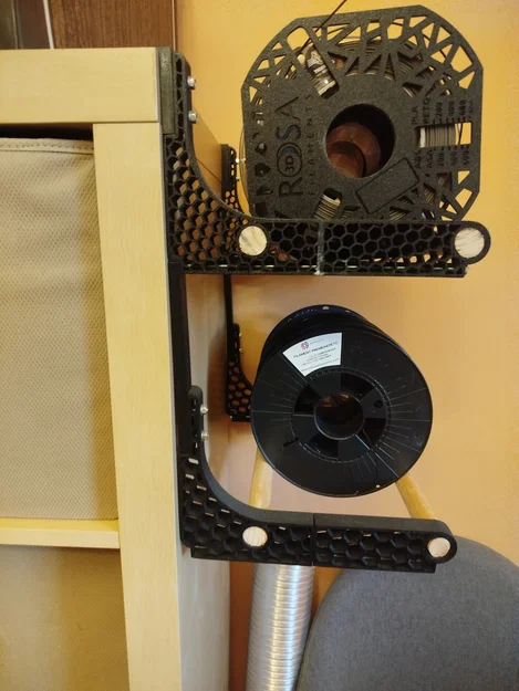 Kệ treo cuộn filament cho tủ IKEA Kallax - Image 2