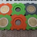 Khay treo tường trưng bày tiền xu 2€ - Thumbnail 3