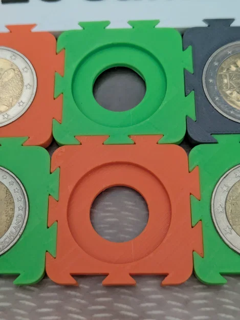 Khay treo tường trưng bày tiền xu 2€ - Image 4