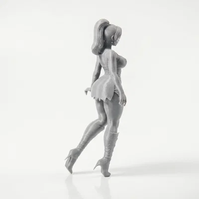 Mô hình 3D nàng tiên (Fantasy Elf) tuyệt đẹp cho in ấn