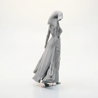 Mô hình tượng người phụ nữ thanh lịch trong chiếc váy suông (File 3D Printable)