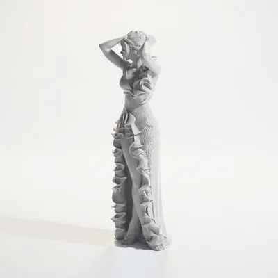 Tượng Nữ Thần Thanh Lịch - Mẫu In 3D Độc Đáo
