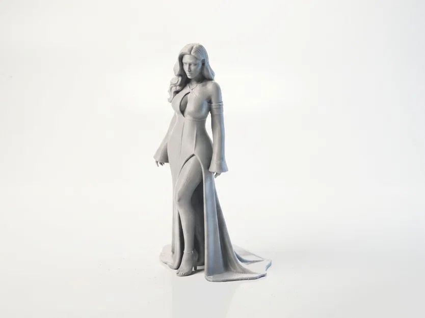 Mô hình tượng cô gái sang trọng in 3D - Image 1