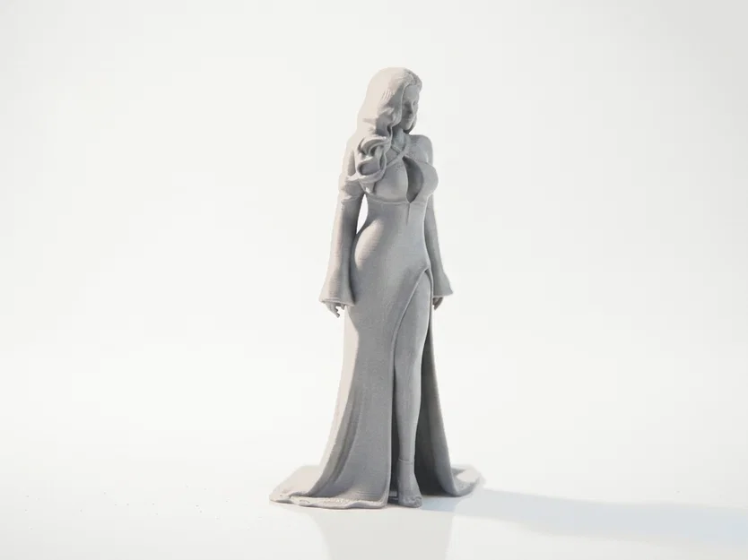 Mô hình tượng cô gái sang trọng in 3D - Image 2