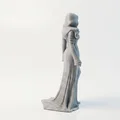 Mô hình tượng cô gái sang trọng in 3D - Thumbnail 3