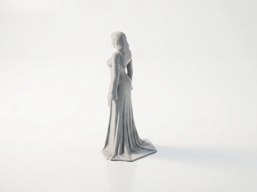 Mô hình tượng cô gái sang trọng in 3D - Image 4