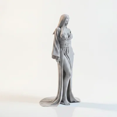 Mô hình tượng nữ thanh lịch - File 3D in ấn chi tiết