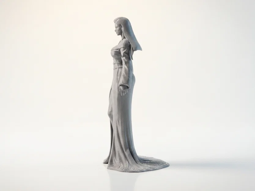 Mô hình tượng nữ thanh lịch - File 3D in ấn chi tiết - Image 4