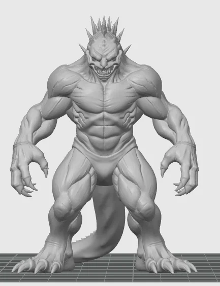 Mô hình Marsh Stalker 3D - Quái vật đầm lầy cho tabletop RPG - Image 1