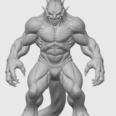 Mô hình Marsh Stalker 3D - Quái vật đầm lầy cho tabletop RPG