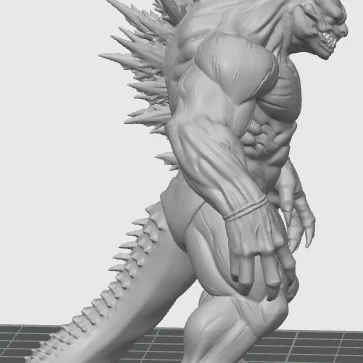 Mô hình Marsh Stalker 3D - Quái vật đầm lầy cho tabletop RPG