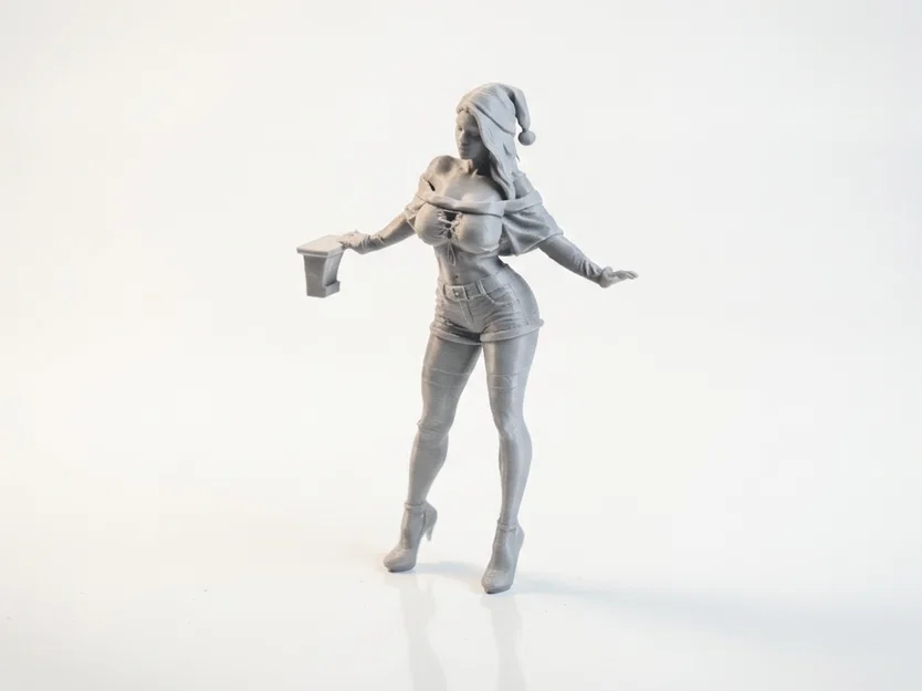 Mô hình 3D tượng nữ quý phái thanh lịch - Elegant Lady Figurine - Image 1