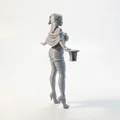 Mô hình 3D tượng nữ quý phái thanh lịch - Elegant Lady Figurine - Thumbnail 3