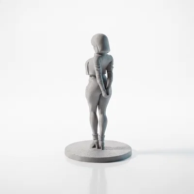 Tượng Nữ Nhân Trang Trí - Mô Hình 3D In Ấn Sưu Tầm