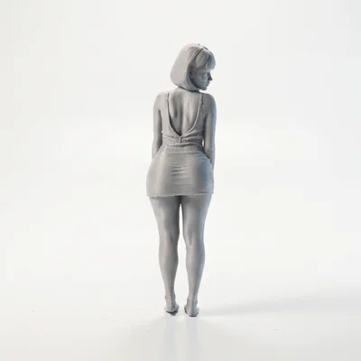 Tượng Nữ Figure 3D Dành Cho In 3D