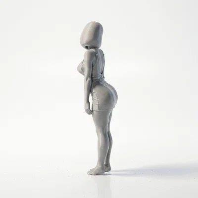 Tượng Nữ Figure 3D Dành Cho In 3D