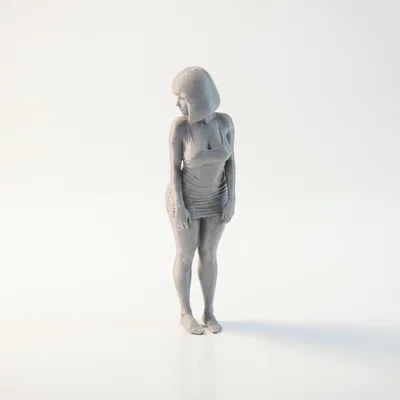 Tượng Nữ Figure 3D Dành Cho In 3D